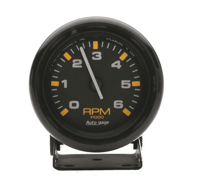 Mini-compte-tours noir 6 000 tr/min