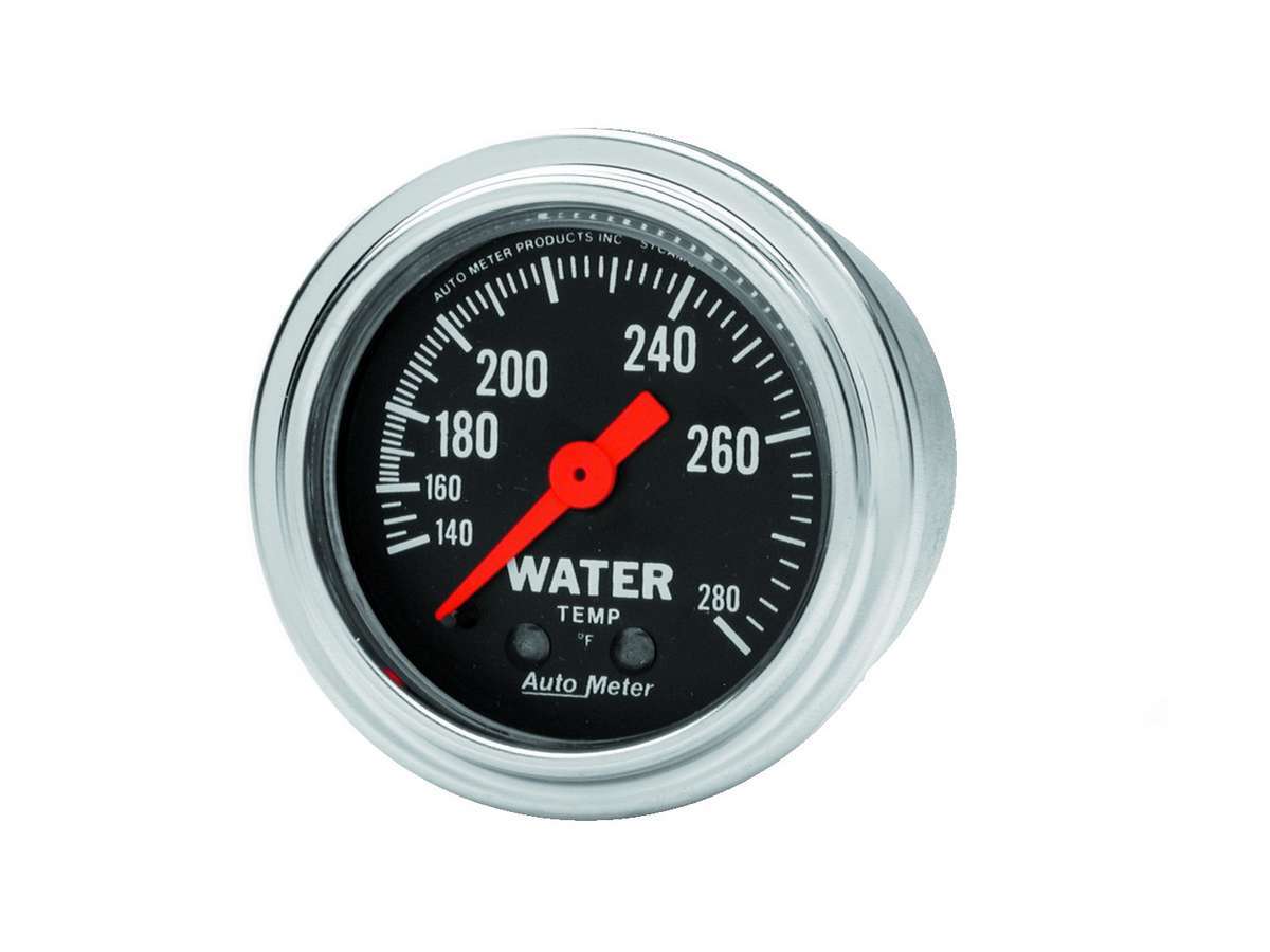 Manomètre de température d'eau 140-280