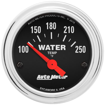 Jauge de température d'eau 100-250