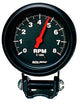 Compte-tours noir 8000 tr/min