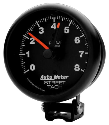Tachymètre noir 8000 tr/min