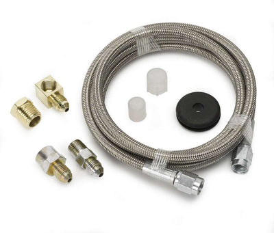 Kit de tuyauterie en acier inoxydable jauge #3 de 1,8 m