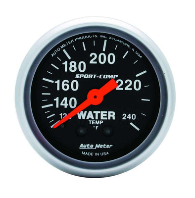 Compteur de température d'eau Sport-Comp 2-1/16 po 120-240