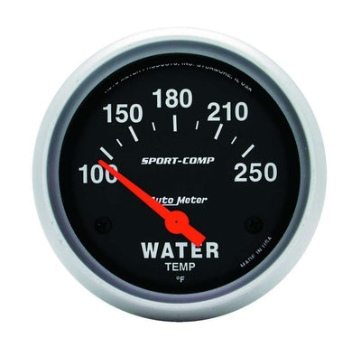 Jauge de température d'eau 100-250