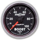 Manomètre de suralimentation S/C II 2-1/16 po 0-100 psi