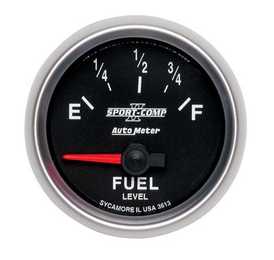 Jauge de niveau de carburant 2-1/16 po S/C II 0-90 ohms