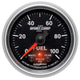 Manomètre de pression de carburant 2-1/16 S/C II - 0-100psi
