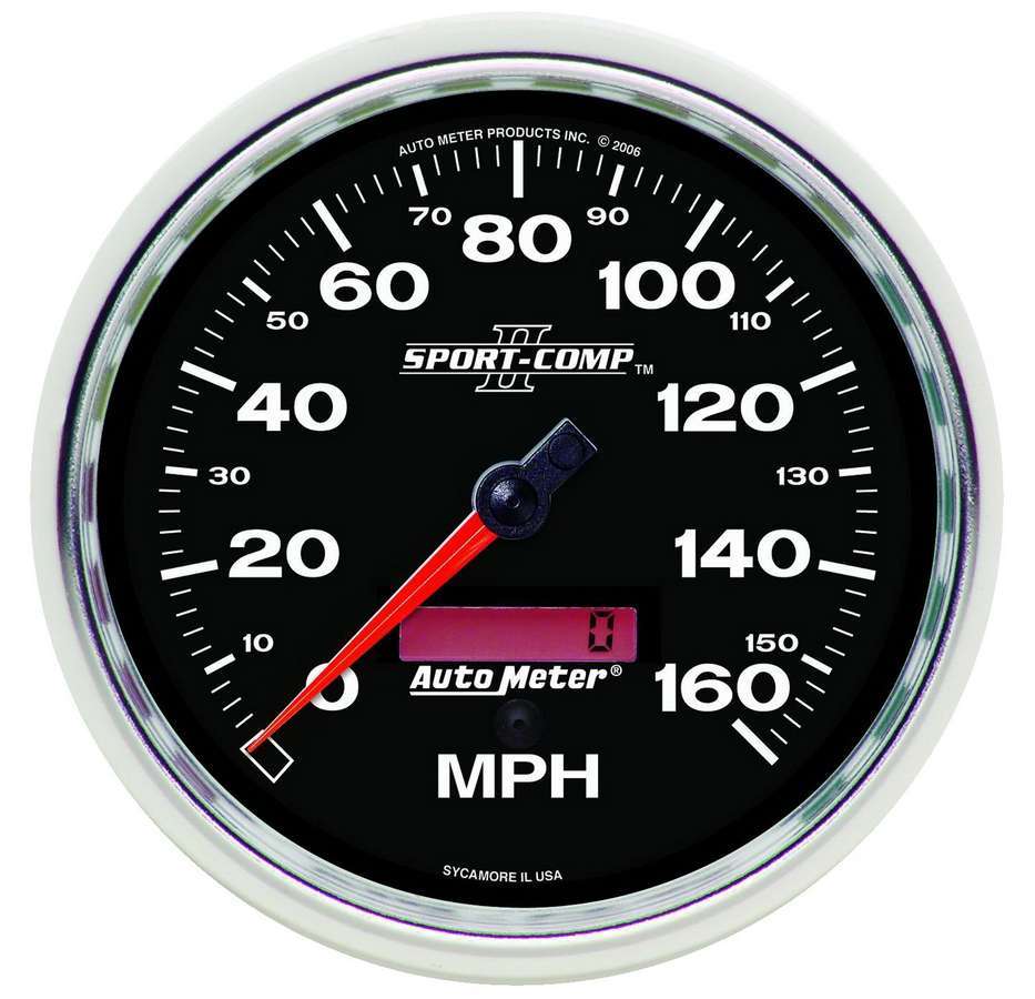 Speedomètre encastré 5 po C/S II – 160 mi/h