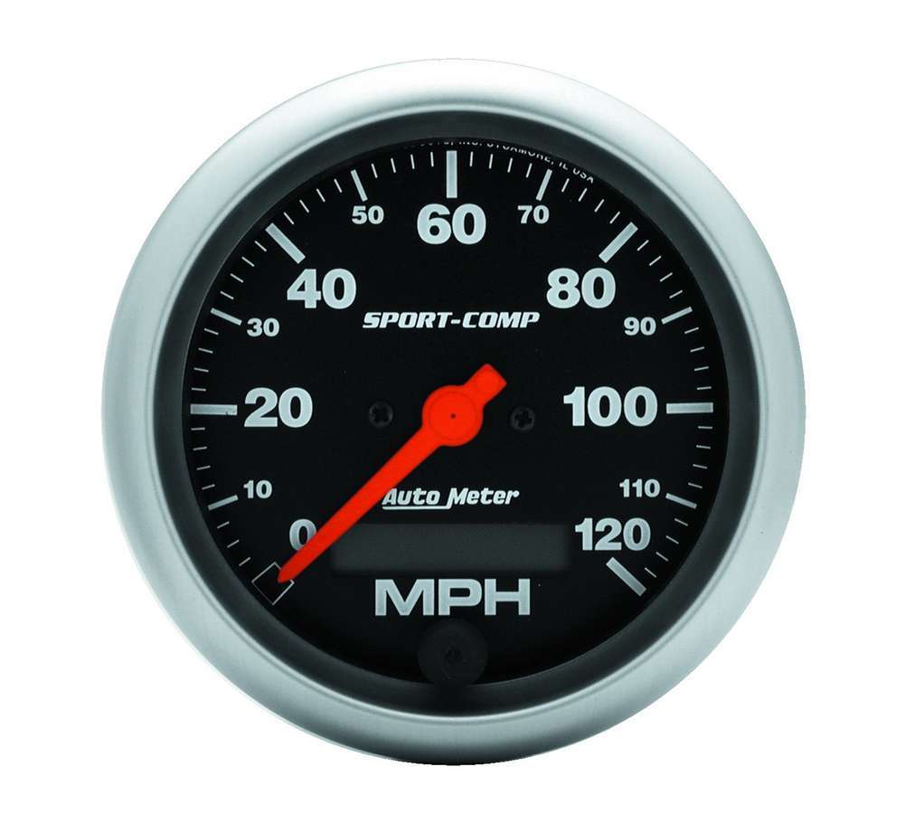 Compteur de vitesse électrique Sport Comp. 3-3/8 po 120 mi/h