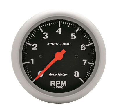 Compteur sport électrique 3-3/8 po.