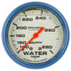 Jauge de température d'eau Ultra-Nite 2-5/8 140-280