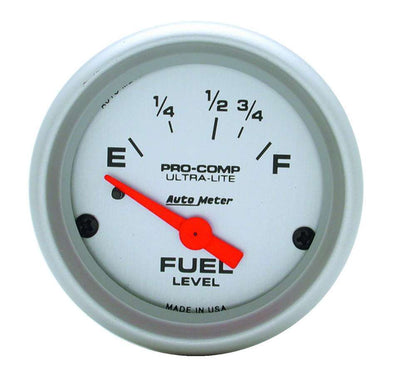 Indicateur de niveau de carburant ultra-léger 2-1/16 po