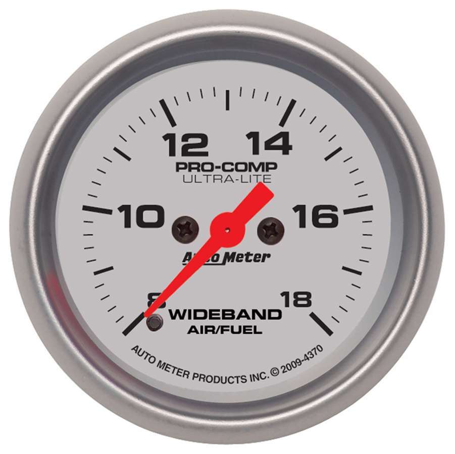 Jauge de rapport air/carburant large bande 52 mm analogique
