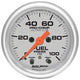 Manomètre de pression de carburant U/L 2-1/16, 0-100 psi