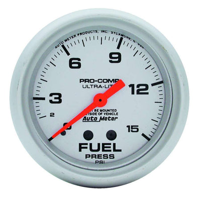 Pression de carburant de 2-5/8 po