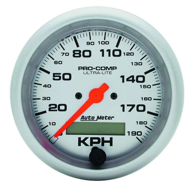 Compteur de vitesse U/L 3-3/8 po 190 km/h métrique