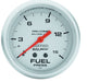 Pro Comp Jauge de pression de carburant 0-15 PSI, remplie de liquide, 2-5/8 po, argent