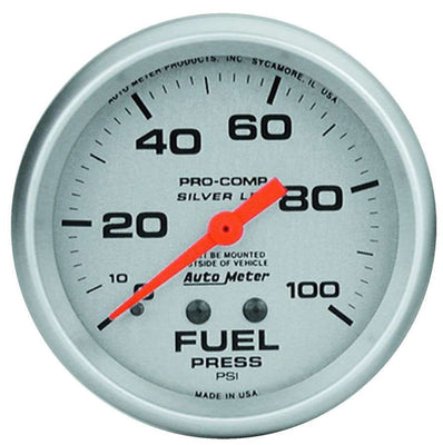 Manomètre de pression de carburant Ultra-Lite 0-7 bars, 67 mm