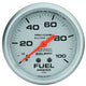 Manomètre de pression de carburant Ultra-Lite 0-7 bars, 67 mm