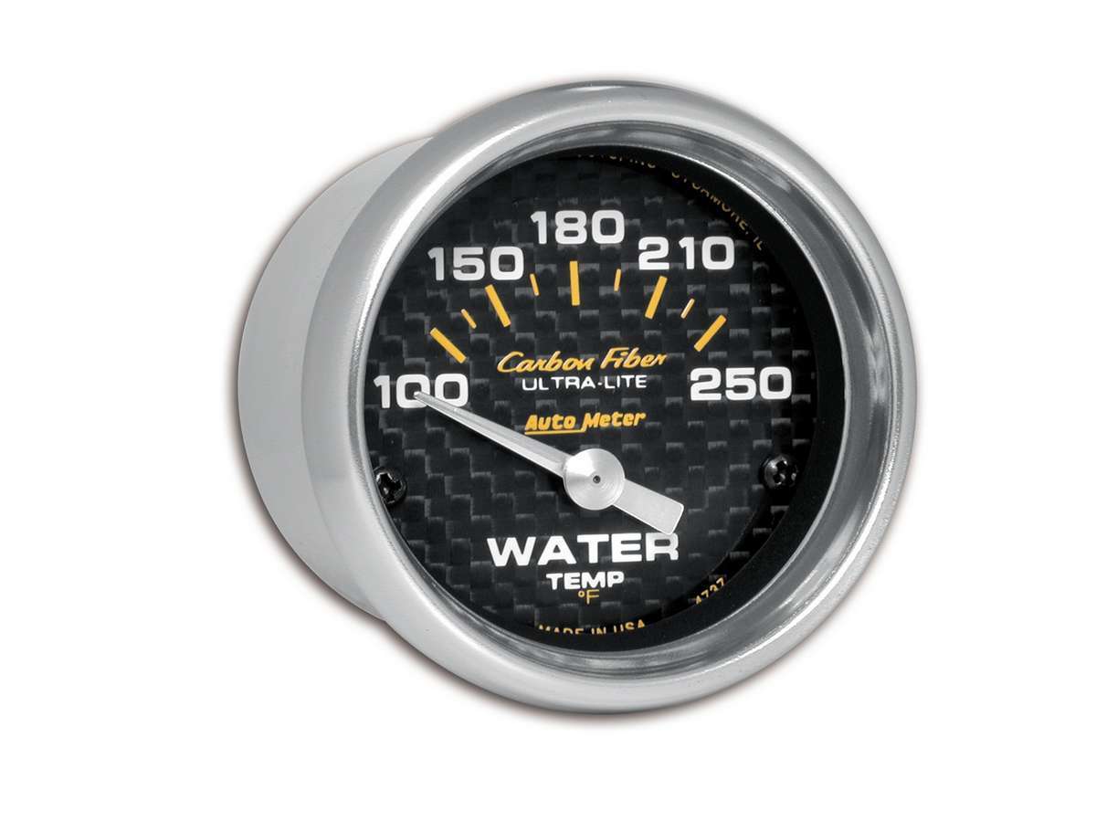 Manomètre de température d'eau 2-1/16in C/F 100-250