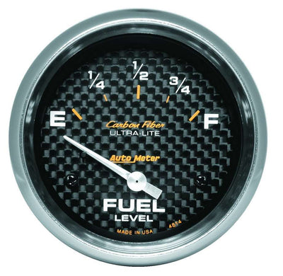 Jauge de niveau de carburant C/F 2-5/8 po 0-90 OHM