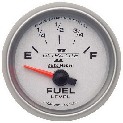 Jauge de niveau de carburant 2-1/16in U/L II 240-33ohms