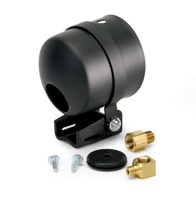2-5/8 coupelle de fixation noire avec trou