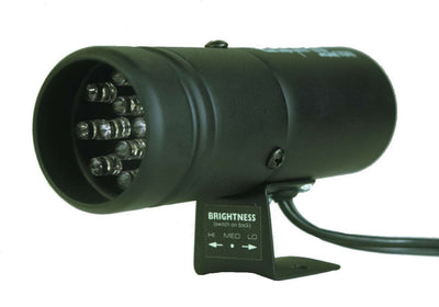 Indicateur de changement de vitesse Super-Lite noir - 12 LED