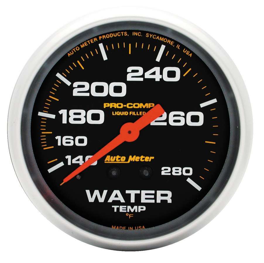 Jauge de température d'eau 140-280