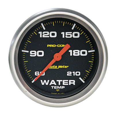 Pro Comp, température d'eau 2-5/8 po, 60-210 mécanique