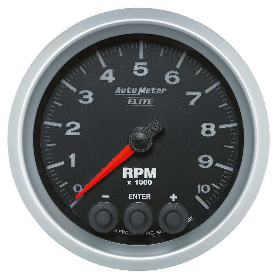 Compte-tours à encastrer 3-3/8 po E/S - 10 000 tr/min