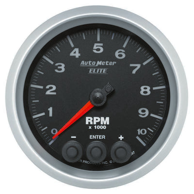 Compte-tours à encastrer 3-3/8 po E/S - 10 000 tr/min