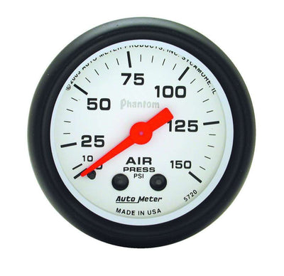 Manomètre à air fantôme 2-1/16, 0-150 psi