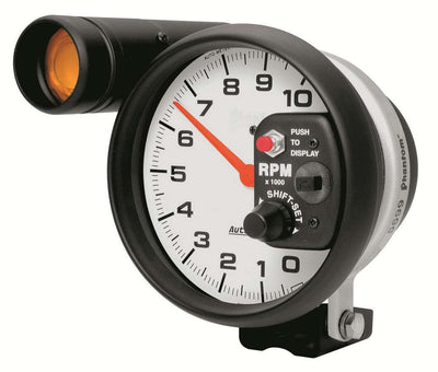 Tachymètre Phantom Shift-Lite 5 pouces 10000 tr/min