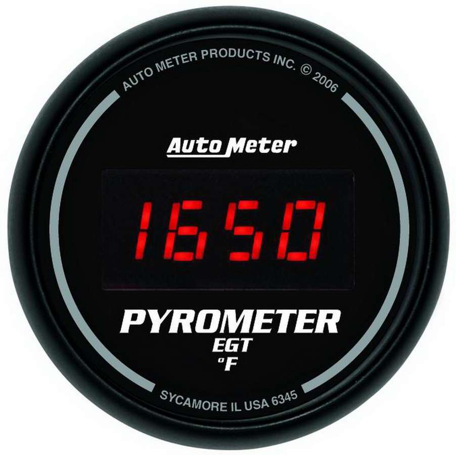 Jauge de pyromètre/EGT 2-1/16 po DG/B