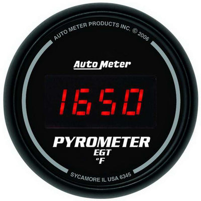 Jauge de pyromètre/EGT 2-1/16 po DG/B