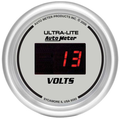 Jauge voltmètre 2-1/16 po DG/S