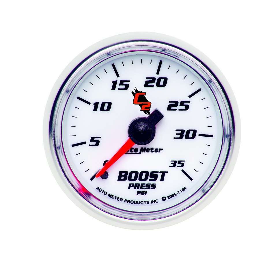 Manomètre de suralimentation C2/S 2-1/16 po 0-35 psi