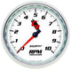 5in C2/S In-Dash Tach 10K RPM