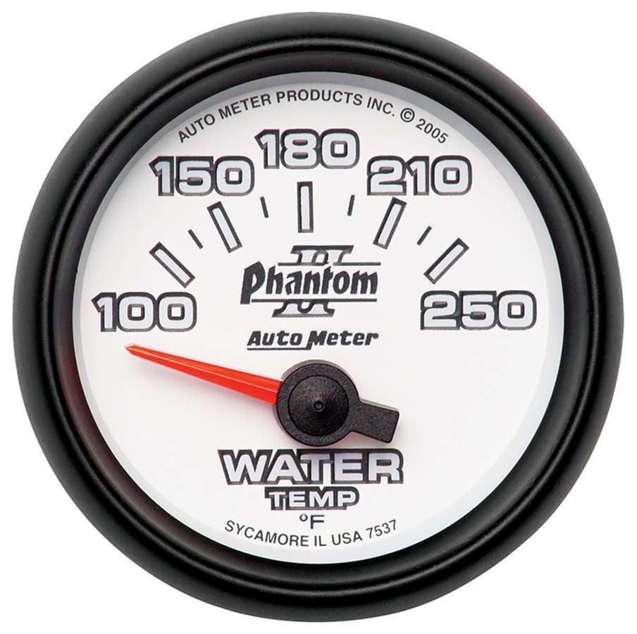 Jauge de température d'eau 2-1/16 po P/S II 100-250
