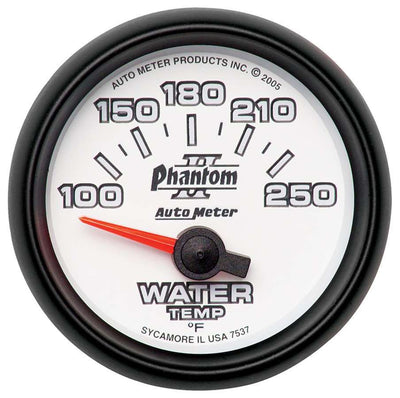 Jauge de température d'eau 2-1/16 po P/S II 100-250