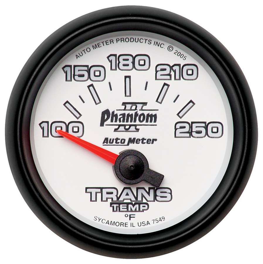 Manomètre de température de transmission 2-1/16 po P/S II 100-250
