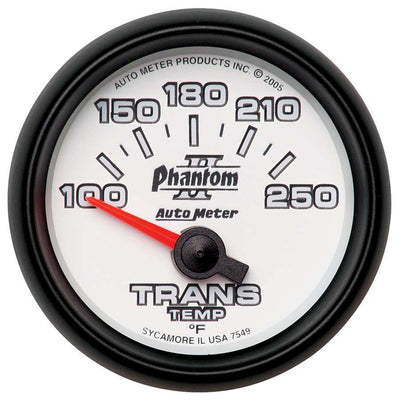 Manomètre de température de transmission 2-1/16 po P/S II 100-250