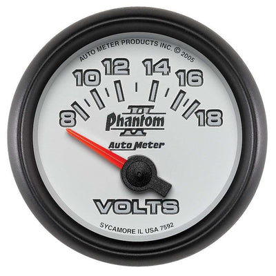 Voltmètre 8-18 P/S II de 52 mm