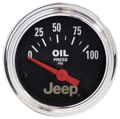 Manomètre de pression d'huile 2-1/16 - Série Jeep