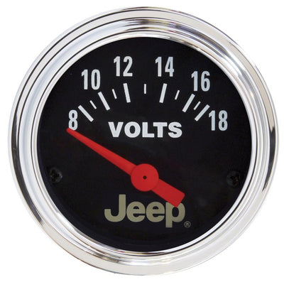 Jauge Voltmètre 2-1/16 - Série Jeep