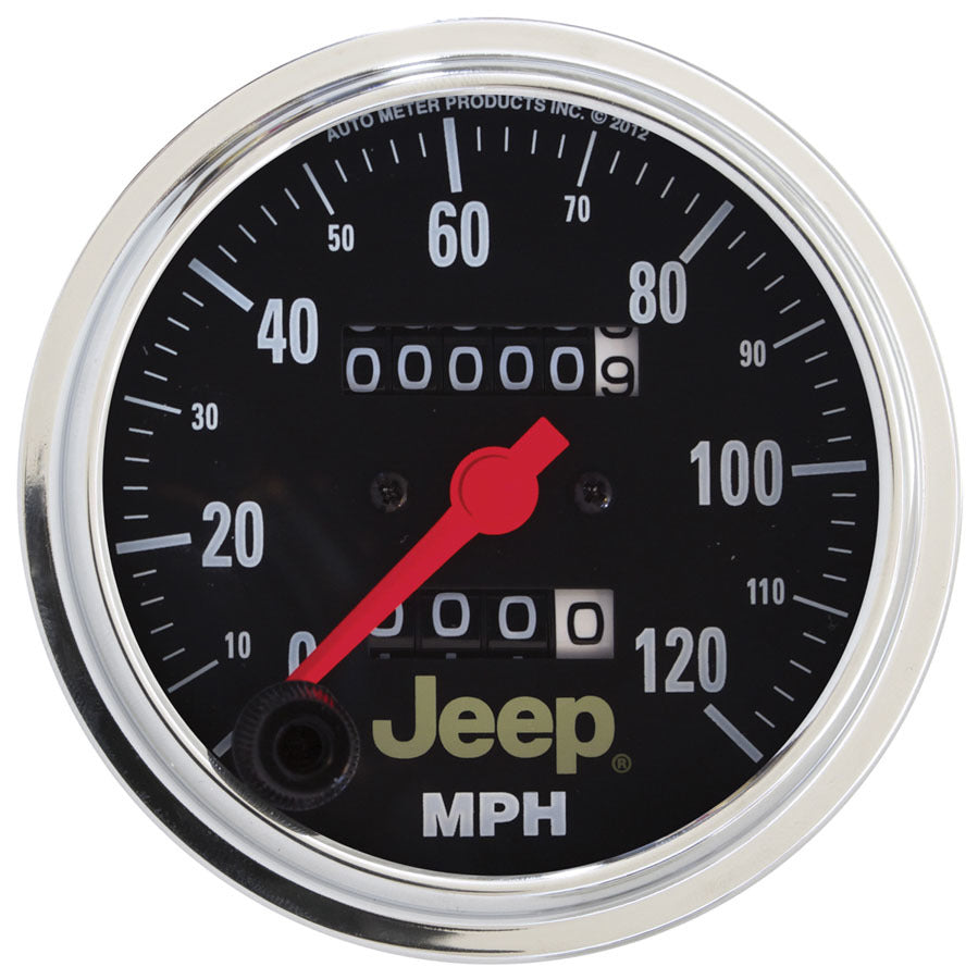 Compteur de vitesse 3-3/8 120 MPH – Série Jeep