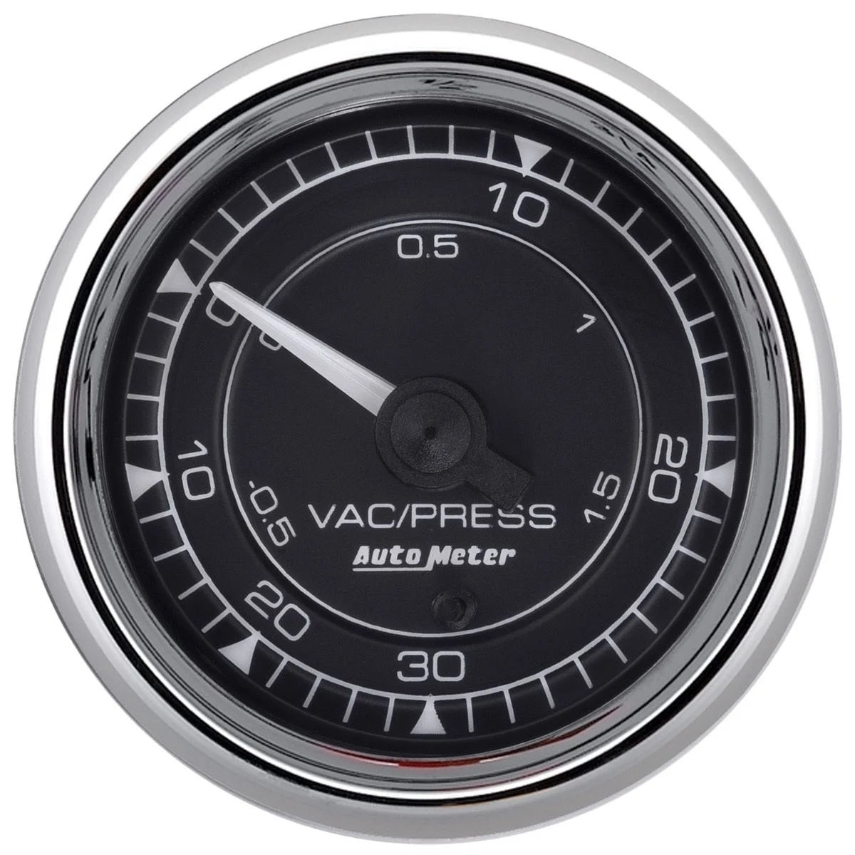 Jauge Chrono Chrome 2/16 Vac/Boost 30HG/30PSI
