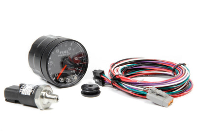 Manomètre de pression de carburant Spek-Pro 2-1/16 avec mémoire de crête.
