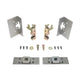 Loquets de porte à petites griffes d'ours avec kit d'installation